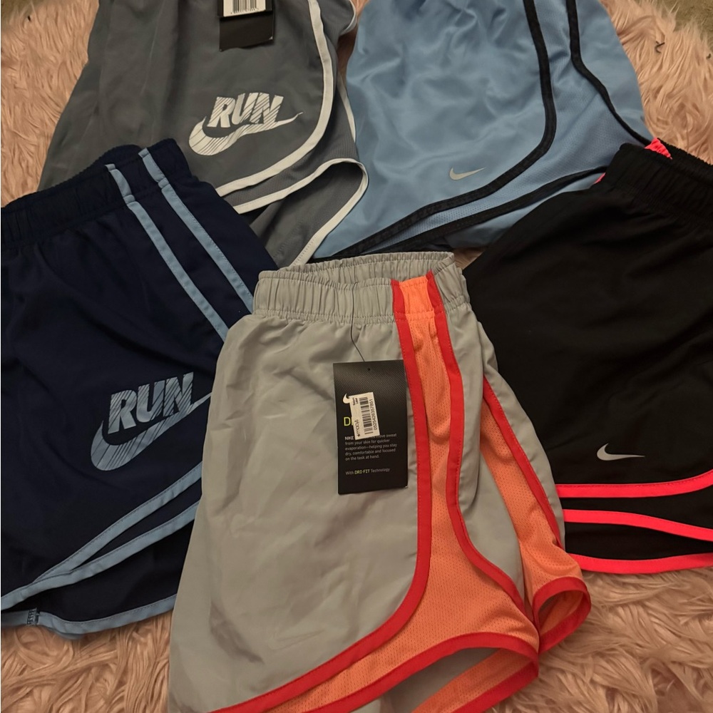 Nike Running Shorts Collection - Gray, Blue, Black, Orange